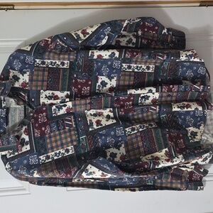 Saddlebred Multicolor Western Patterned Shirt